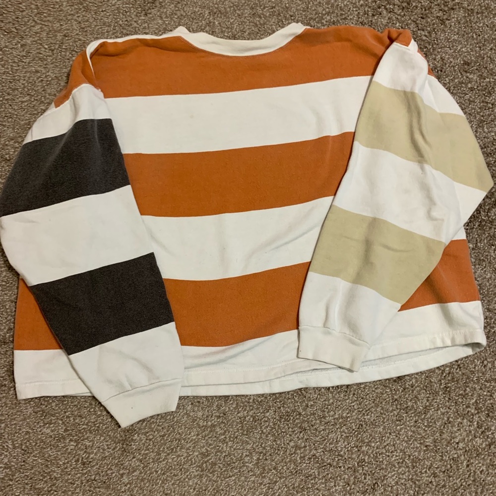 Super Unique VINTAGE striped Sweatshirt